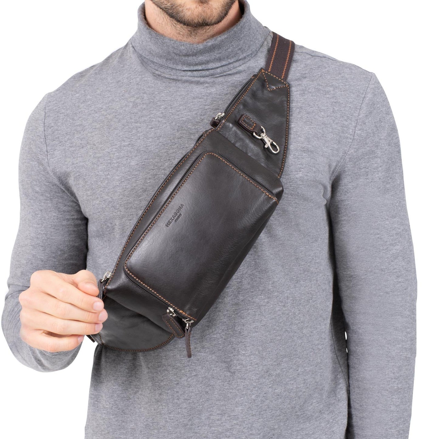 Sac banane Homme en cuir | H151112 Félin