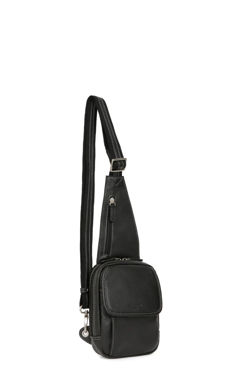 Sac monobretelle Homme en cuir | H461303 Confort