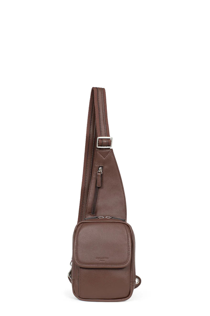 Sac monobretelle Homme en cuir | H461303 Confort