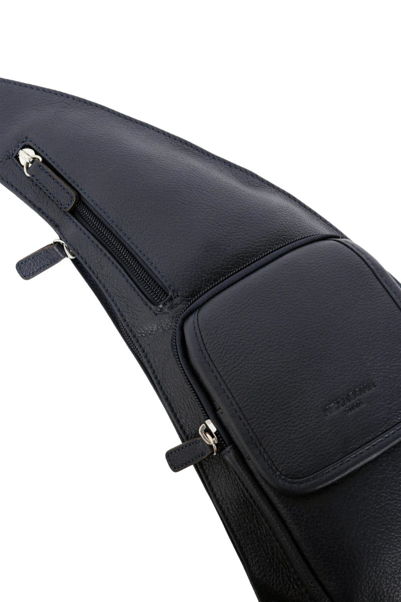 Sac Homme monobretelle en cuir | H469522 Confort