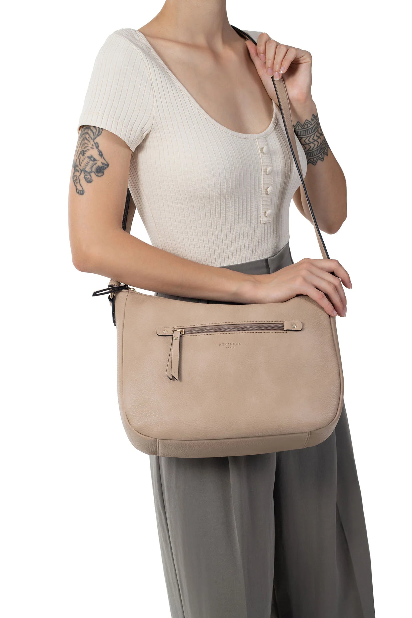 Sac porté travers Hexagona | H579838 Toscane