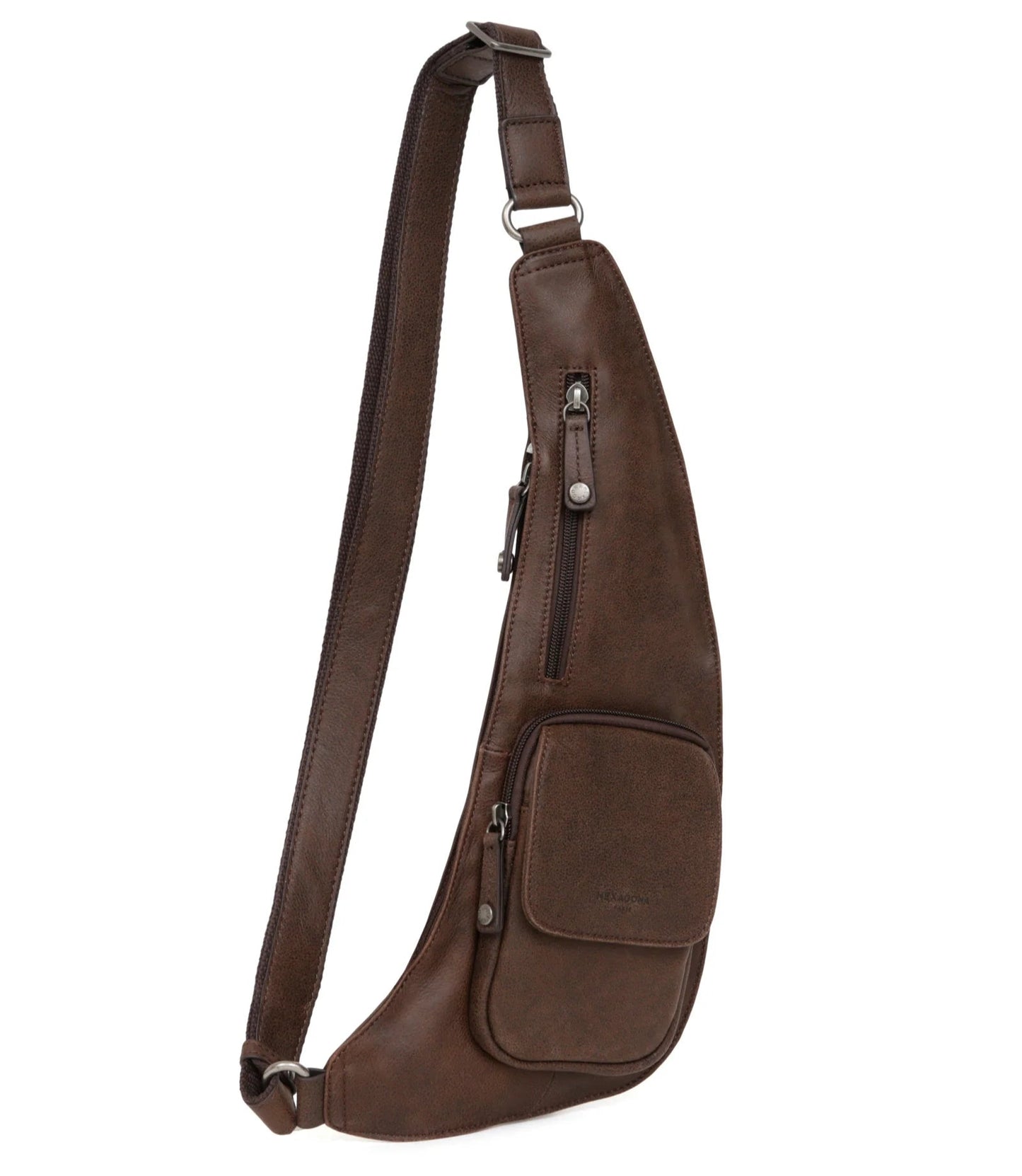 Sac monobretelle Homme en cuir | H664754 Instinct
