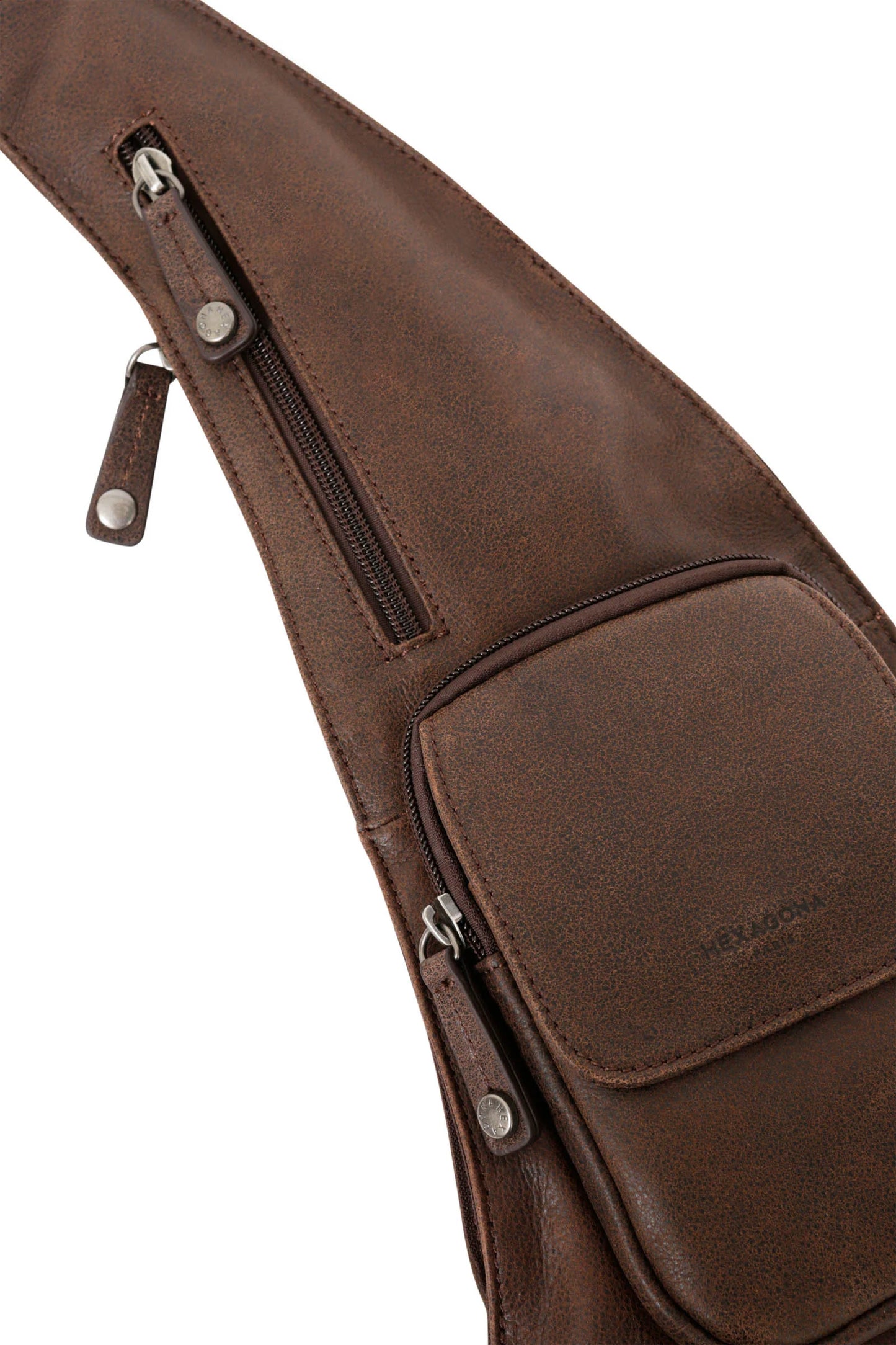 Sac monobretelle Homme en cuir | H664754 Instinct