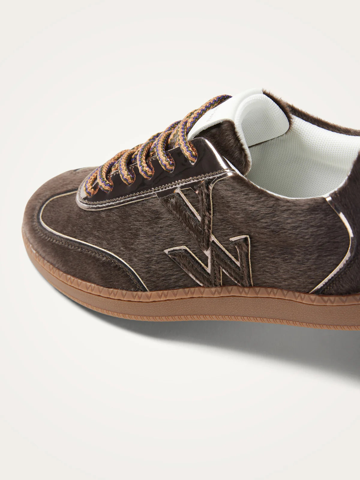 Vanessa Wu – Baskets AURA INITIALS | Chocolat | BK2925