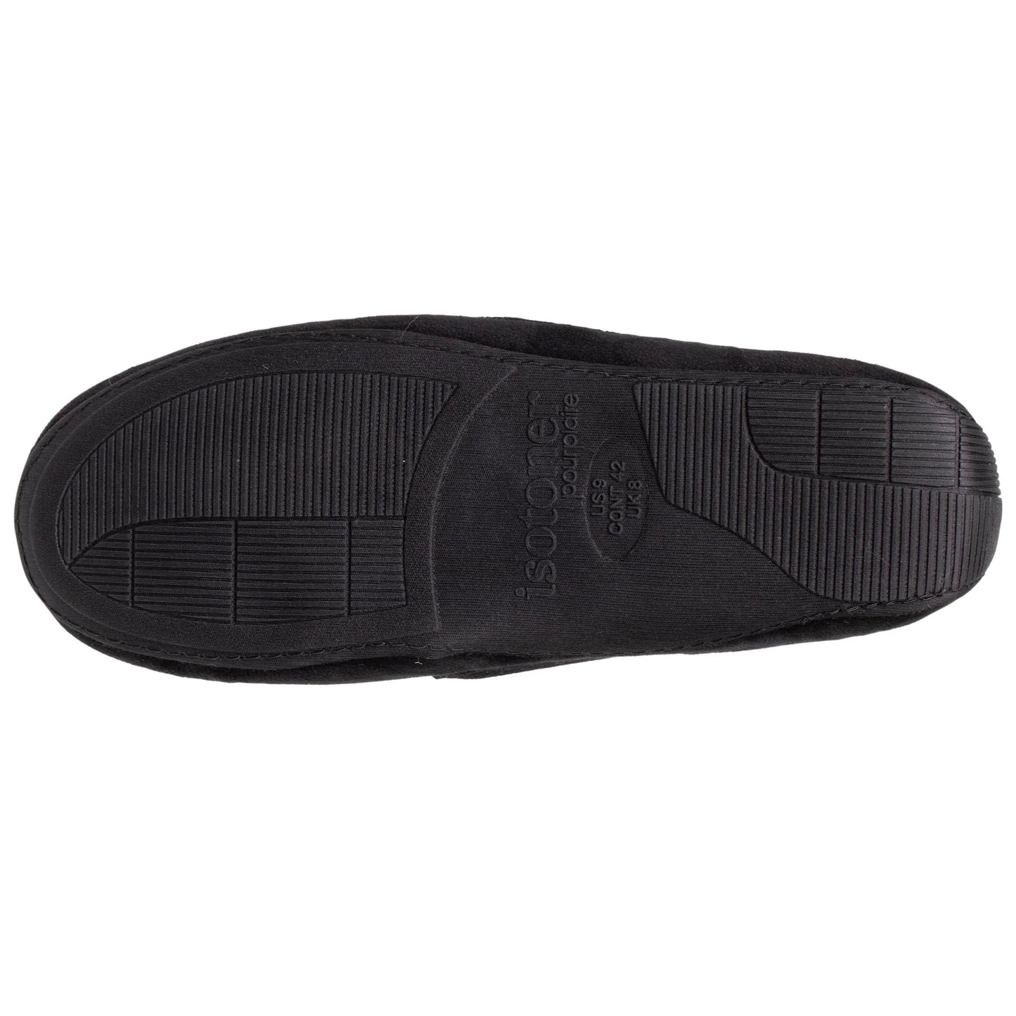 Chaussons mocassins velours doux | 98043 Noir