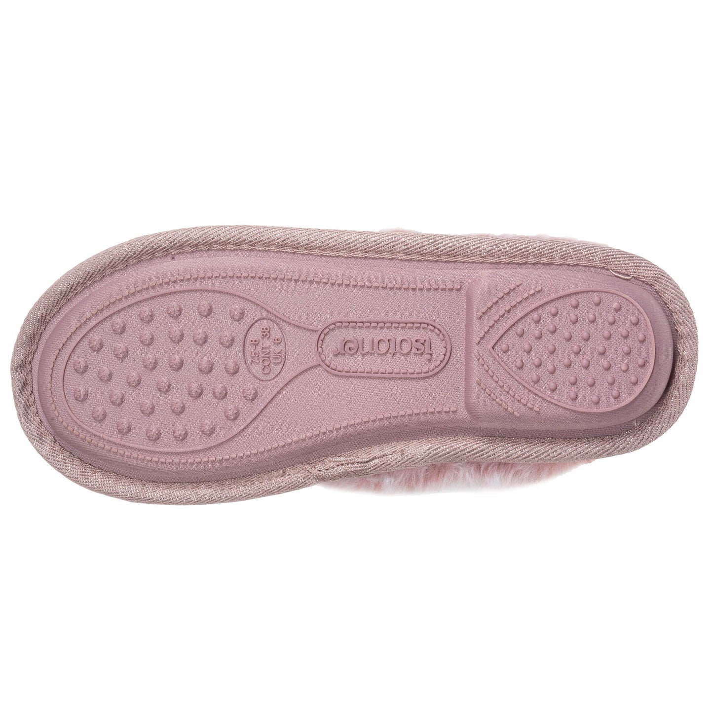 Chaussons mules plates | 97357 Rose