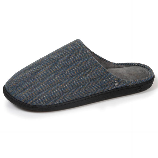 Chaussons mules ergonomique | 98032 Chevrons bleu