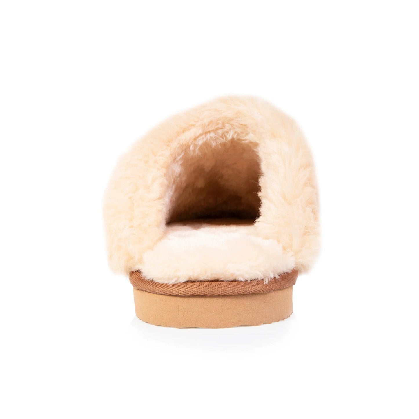 Chaussons mules fourrées Isotoner | Camel | 97282