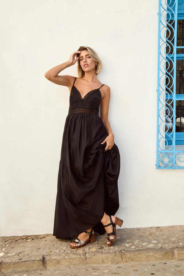 Sandales en cuir Eva Frutos | 6600 Noir