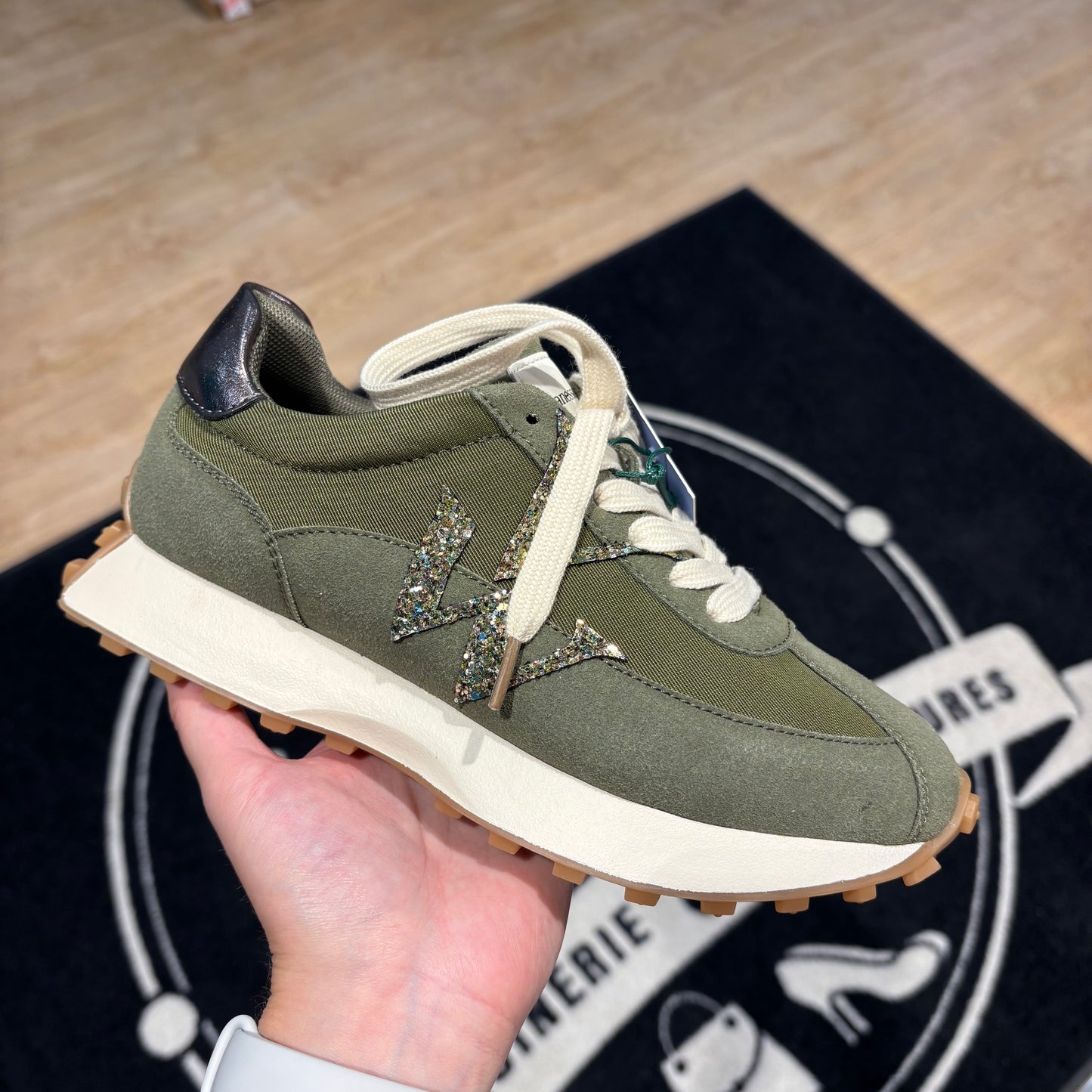 Vanessa Wu - Baskets FLOW INITIALS | Khaki | BK2928
