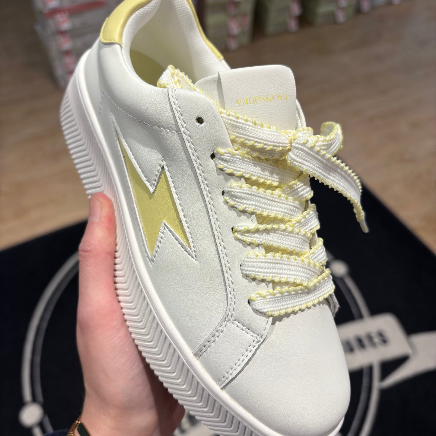 Vanessa Wu JANE EMBLEM Yellow | BK2838