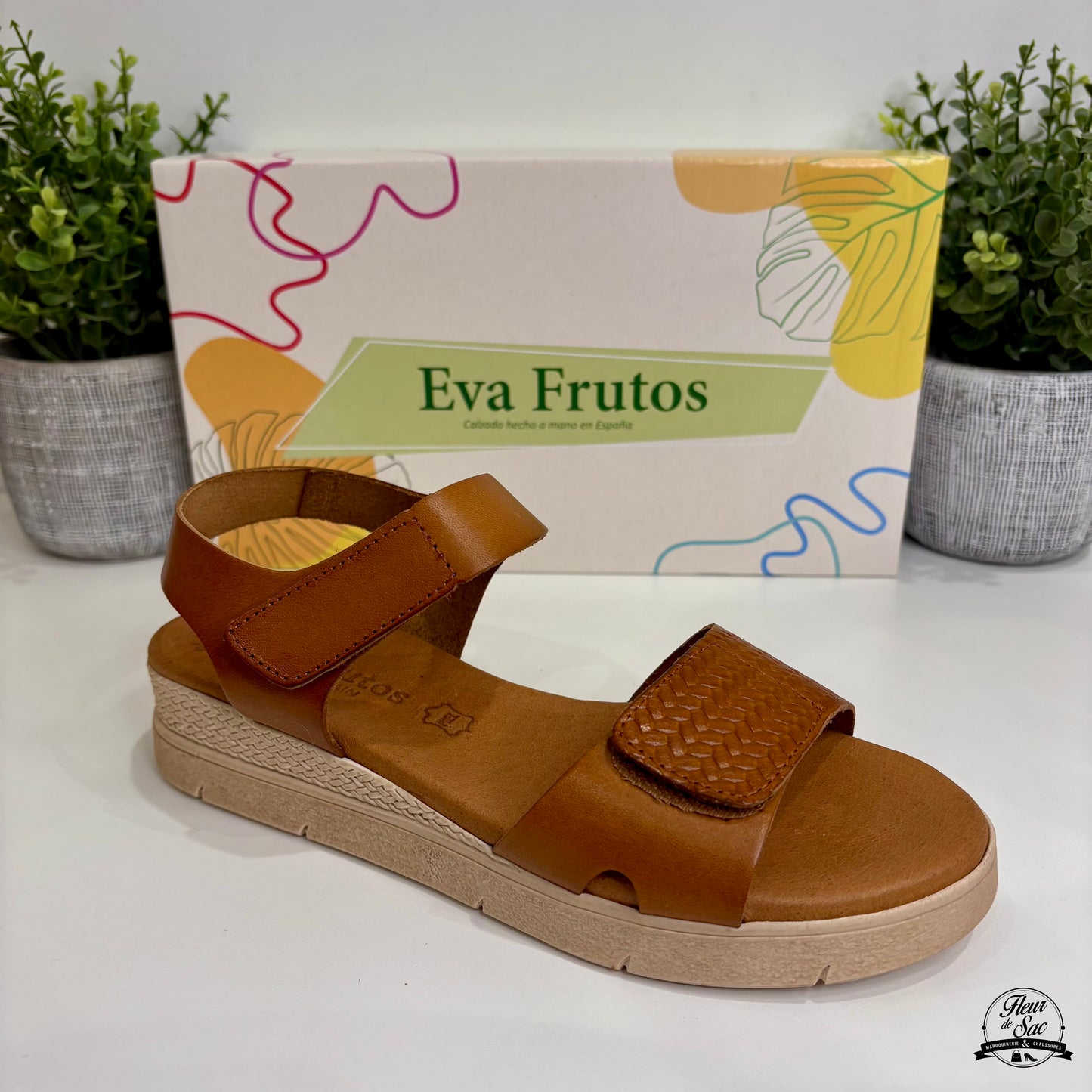 Sandales Eva Frutos | 5265 Avellana Fuente