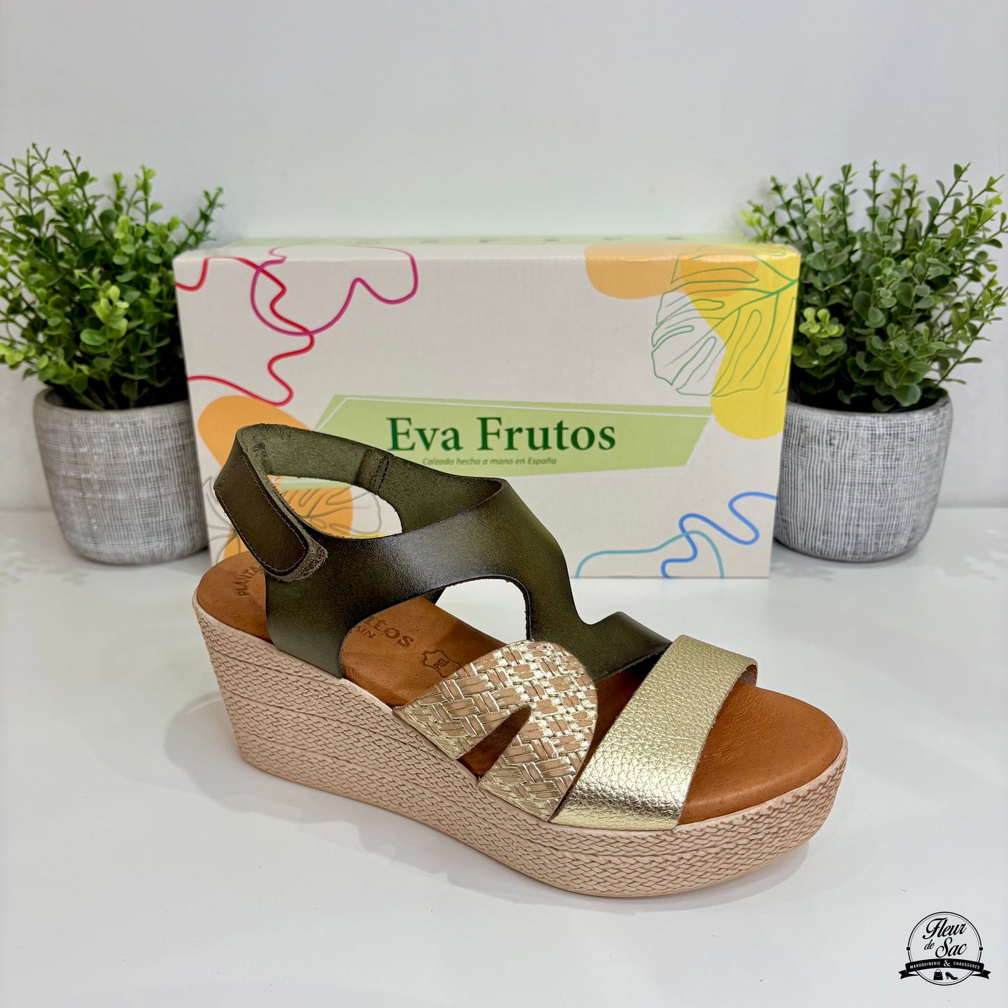 Sandales Eva Frutos | 5512 Militari