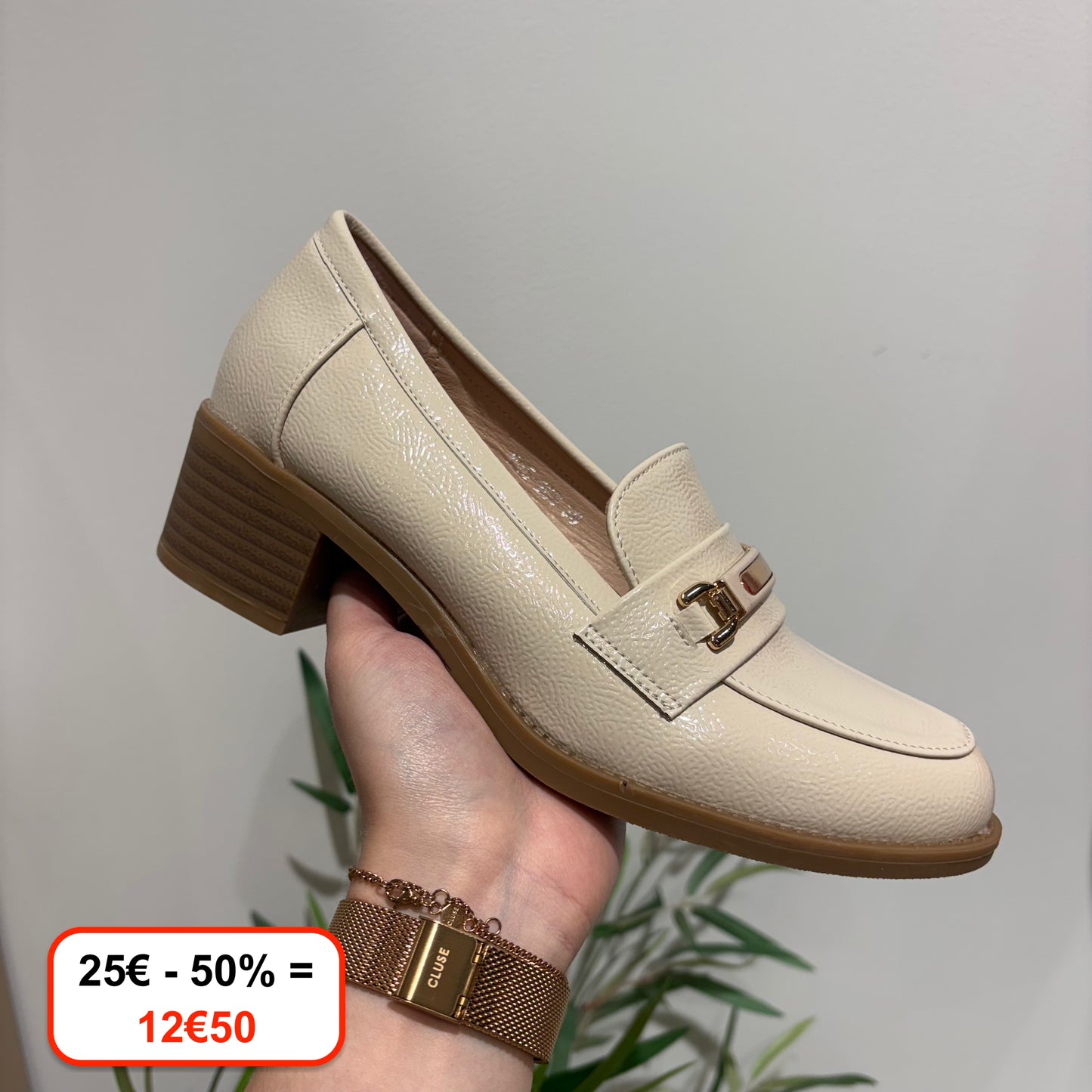 Mocassins Beige