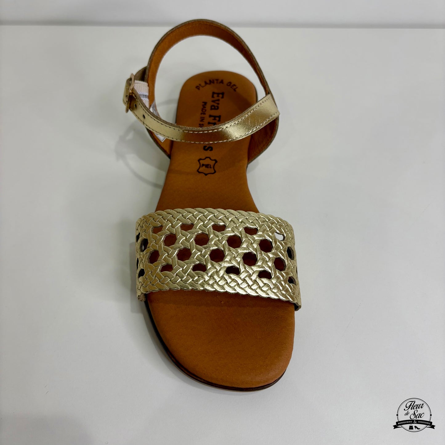 Sandales en cuir Eva Frutos | 3089 Or