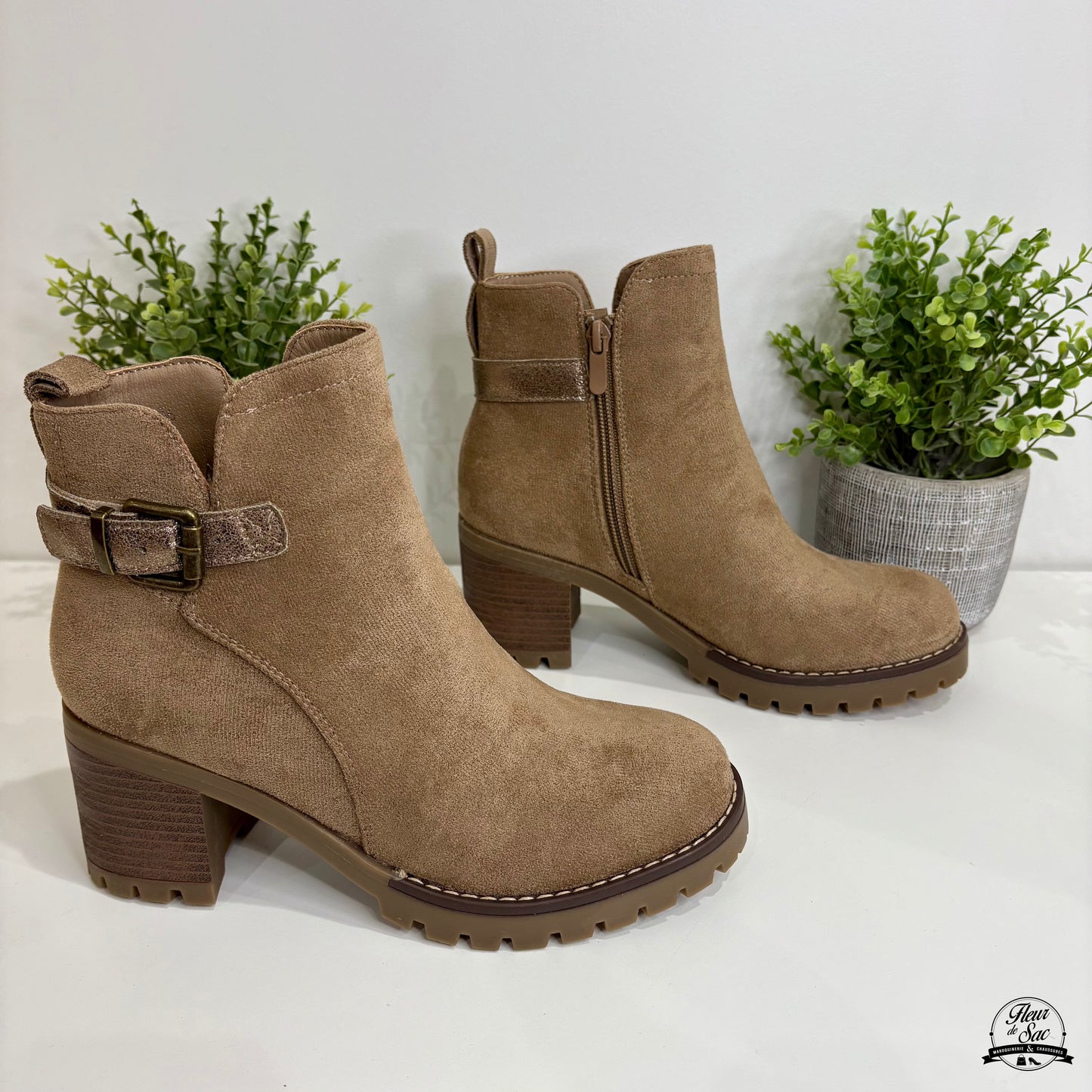 Bottines Anais | F2273 Taupe
