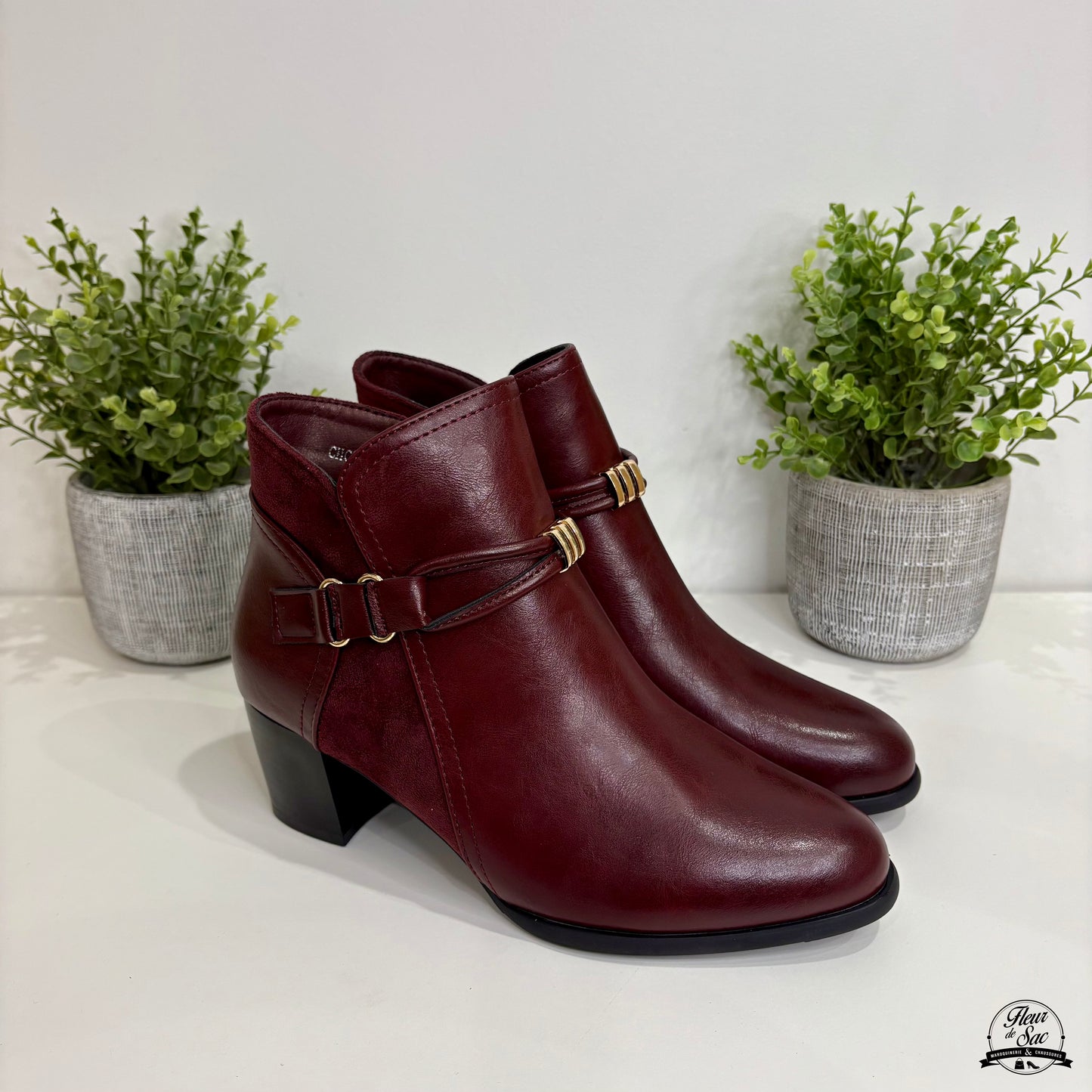 Bottines | CHC518 Bordeaux
