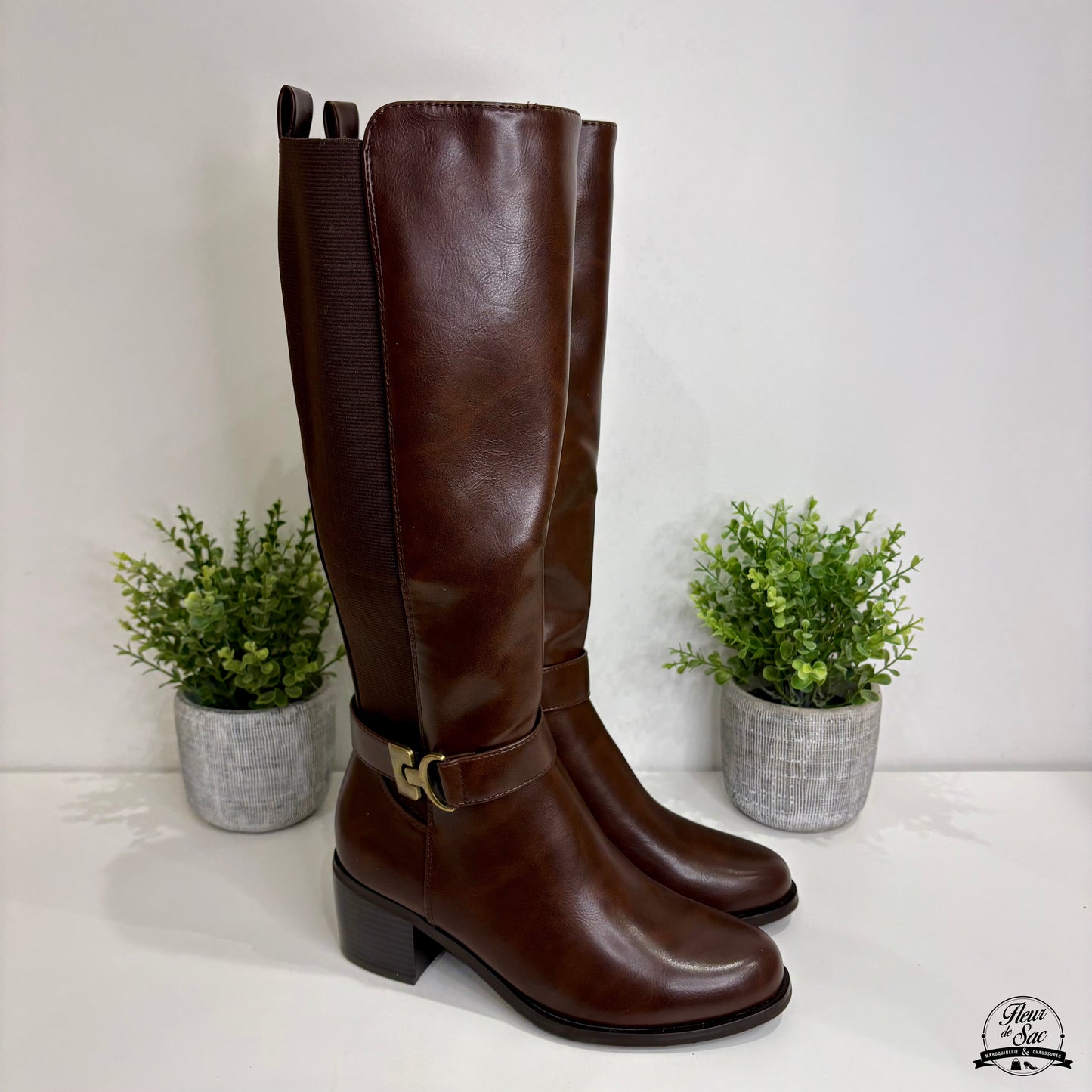 Bottes Clara | CHC502 Marron