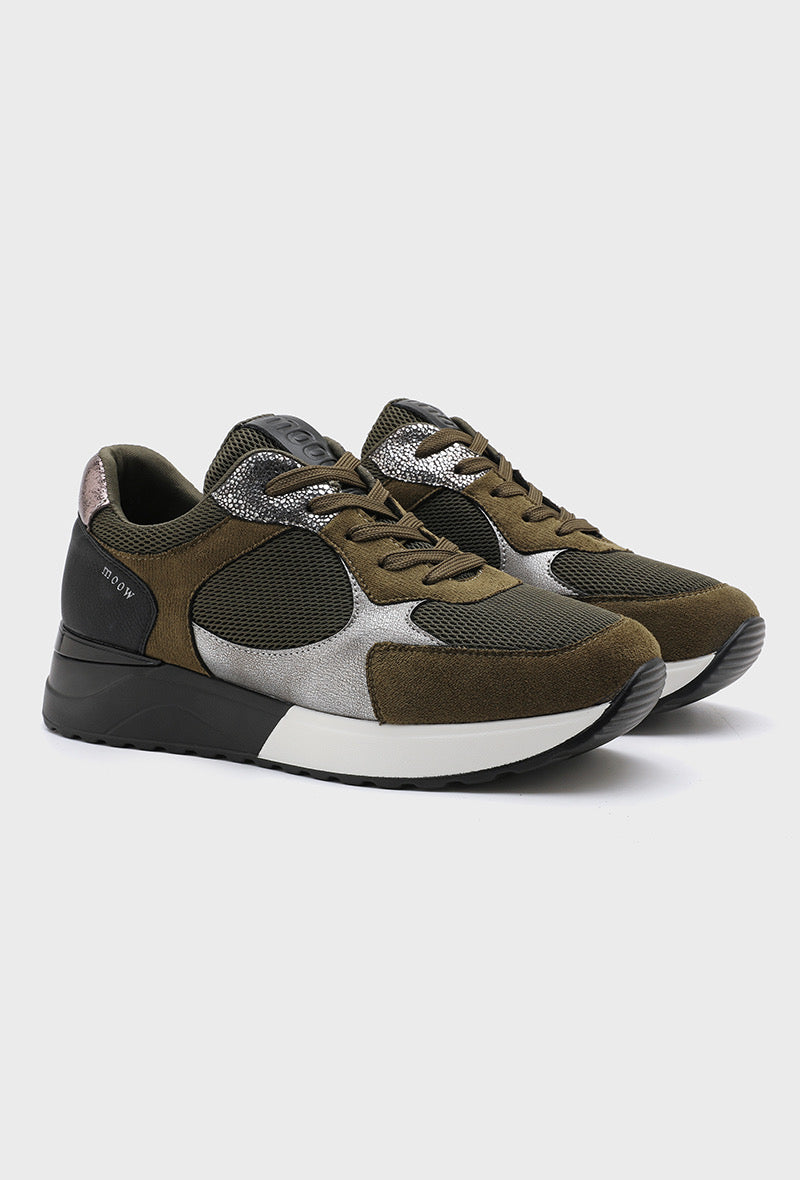 Baskets Elise | M5513 Kaki