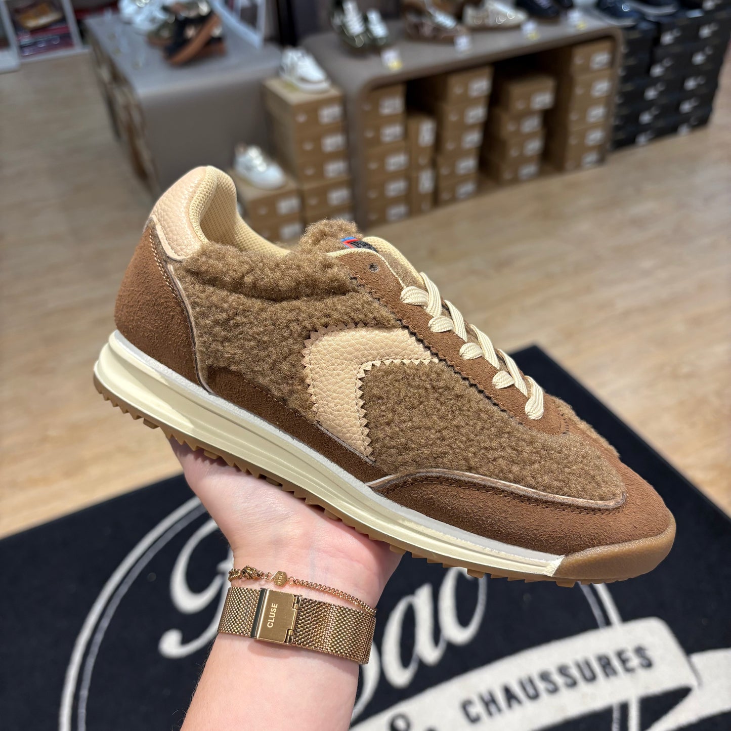 Baskets Néomie | F1106 Taupe