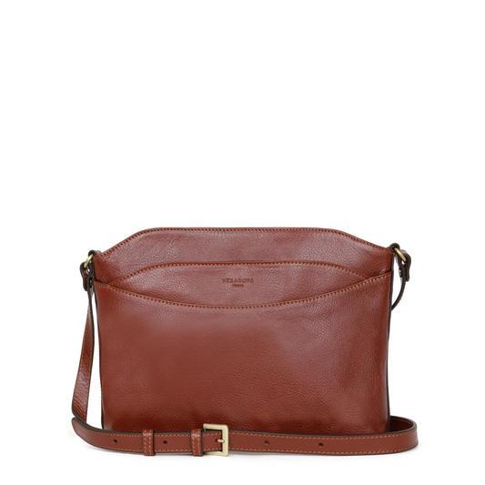 Sac en cuir Hexagona | H111089 Marron