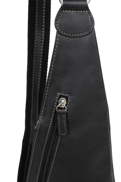Sac Homme monobretelle en cuir | H154819 Félin