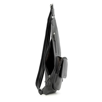 Sac Homme monobretelle en cuir | H154828 Félin