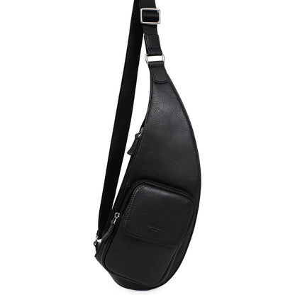 Sac monobretelle Homme en Cuir Hexagona | H1820357 Chester