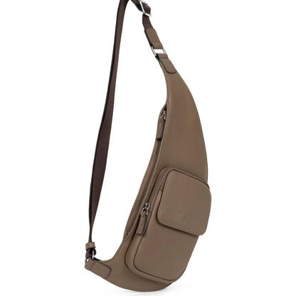 Sac monobretelle Homme en Cuir Hexagona | H1820357 Chester