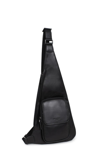 Sac Monobretelle Homme en Cuir Hexagona | H229862 Softstudio