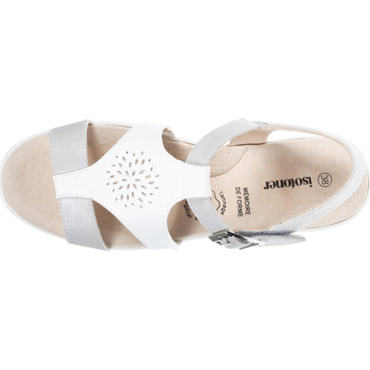 Sandales confort 94967 Blanc | ISOTONER