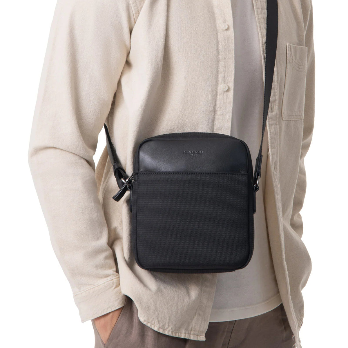 Sacoche Homme en Nylon Hexagona | H2920114 Travel