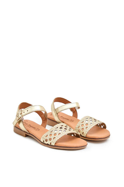 Sandales en cuir Eva Frutos | 3089 Or