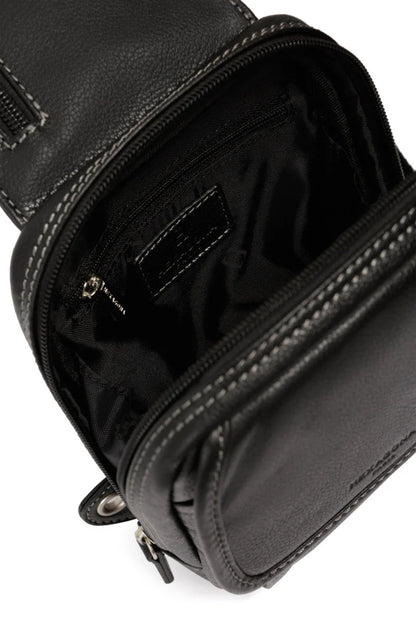 Sac monobretelle Homme en cuir | H461303 Confort