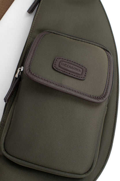 Sac Monobretelle Homme en Nylon Hexagona | H6720348 Dublin
