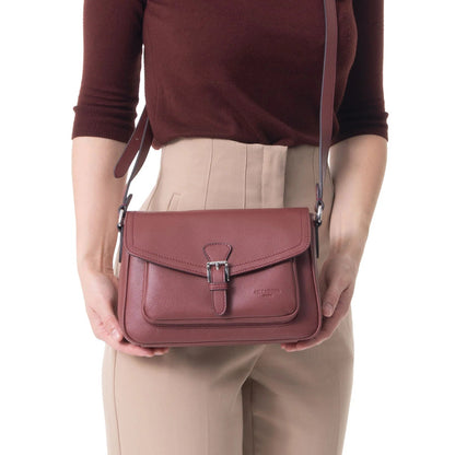 Sac en cuir Hexagona | H6880226 Mirabelle Terre