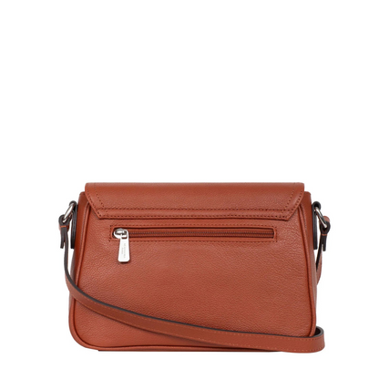 Sac en cuir Hexagona | H6880226 Mirabelle Terre