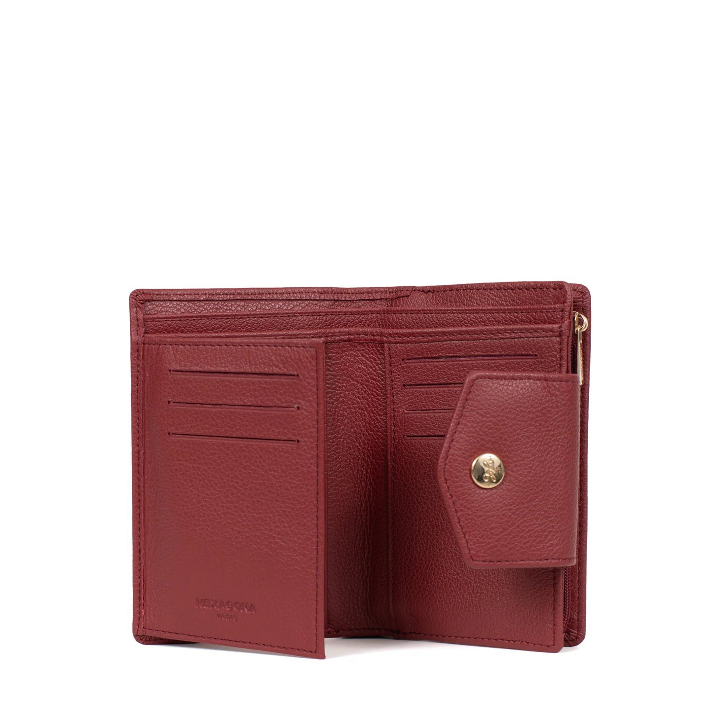 Portefeuille Hexagona en cuir | H688385 Luna