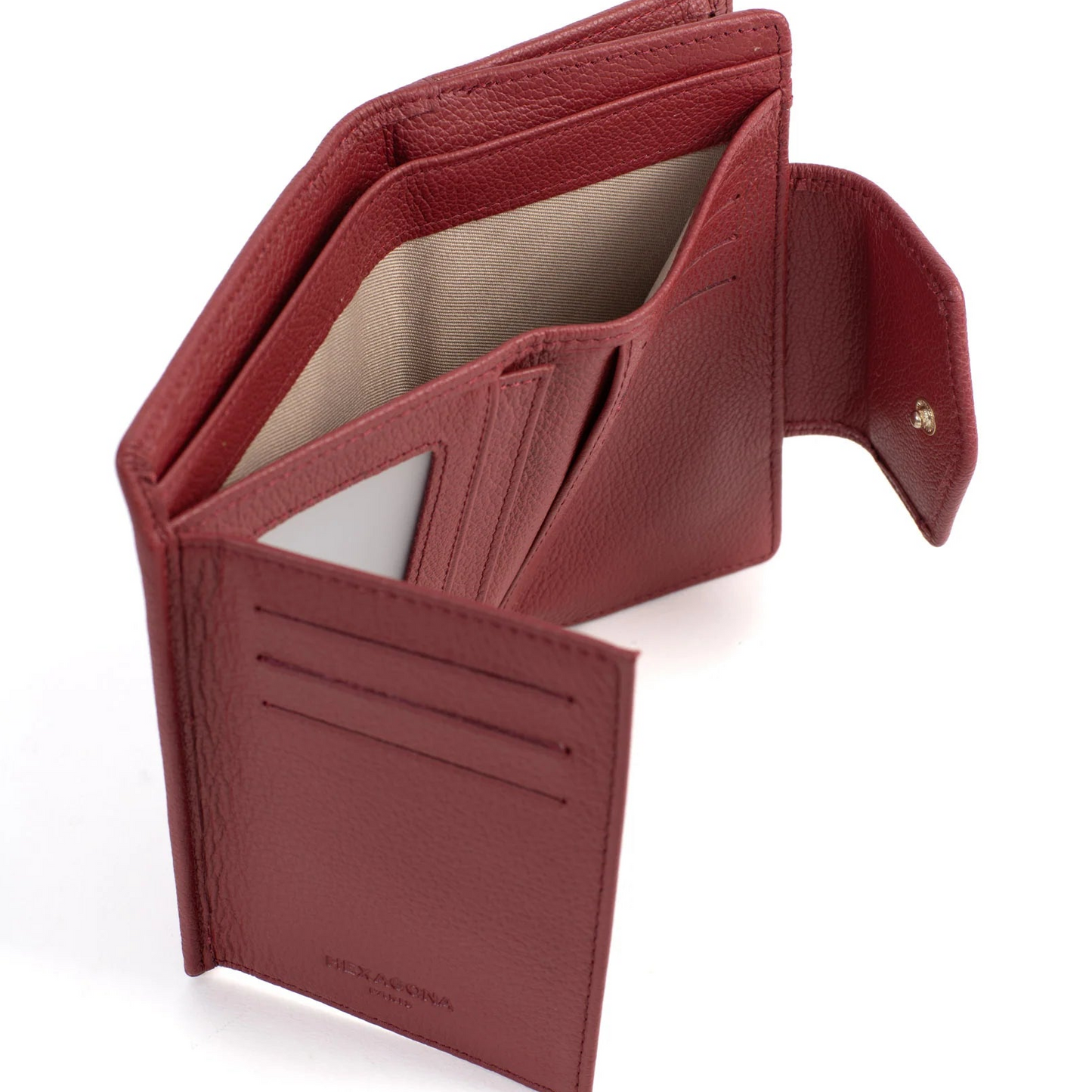Portefeuille Hexagona en cuir | H688385 Luna