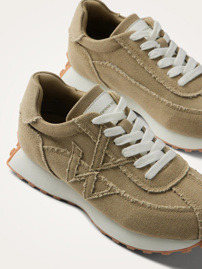 Vanessa Wu - Baskets FLOW STAPLE Kaki | BK2918