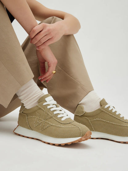 Vanessa Wu - Baskets FLOW STAPLE Kaki | BK2918