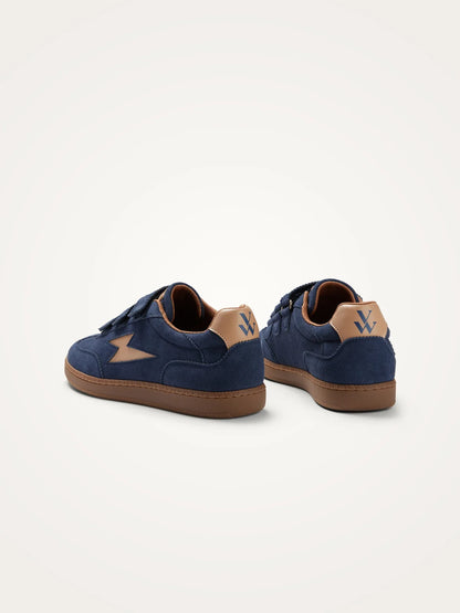 Vanessa Wu - Baskets AURA EMBLEM | Marine | BK2938