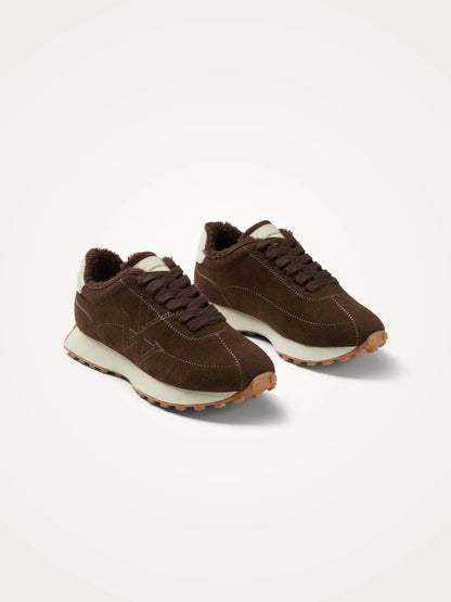 Vanessa Wu - Baskets FLOW PLUSH | Chocolat | BK2939