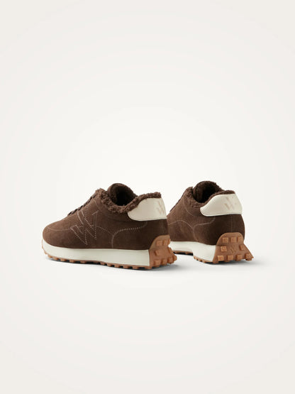 Vanessa Wu - Baskets FLOW PLUSH | Chocolat | BK2939