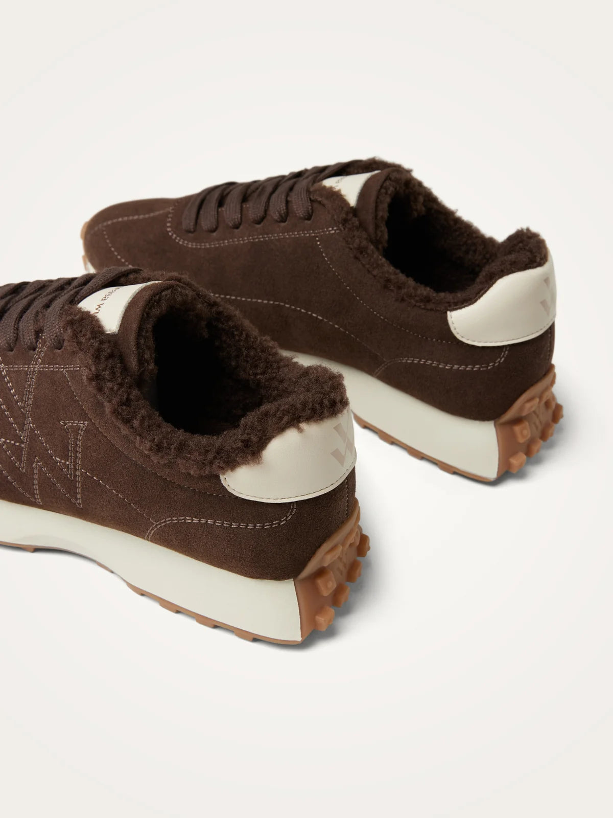 Vanessa Wu - Baskets FLOW PLUSH | Chocolat | BK2939