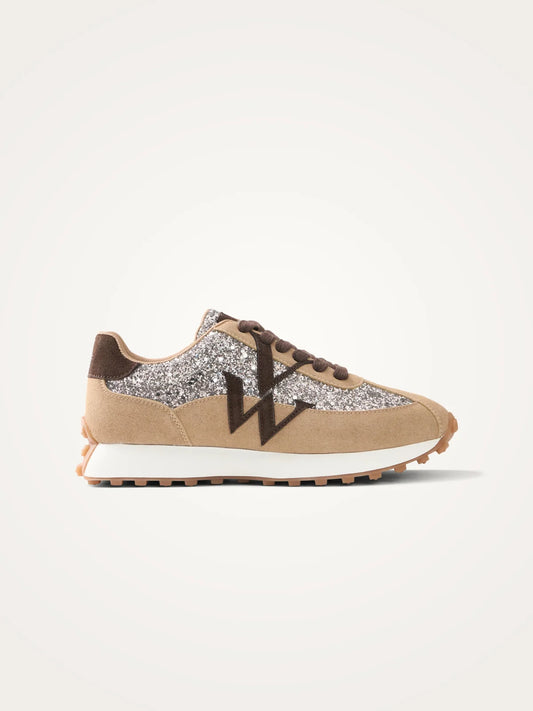 Vanessa Wu - Baskets FLOW INITIALS | Beige | BK2947