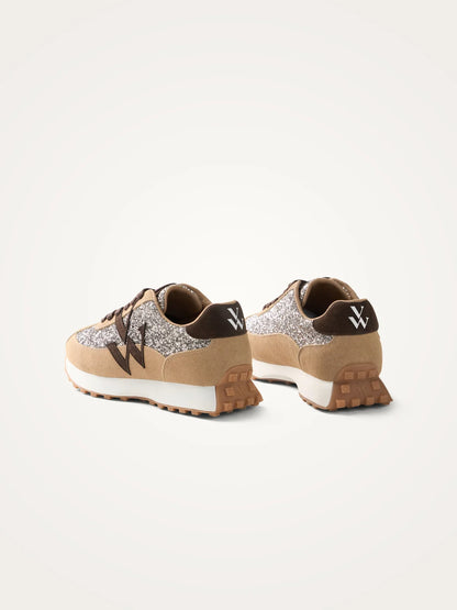 Vanessa Wu - Baskets FLOW INITIALS | Beige | BK2947