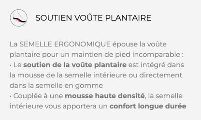Chaussons mules ergonomique | 98032 Chevrons bleu