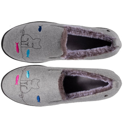 Chaussons talon | 97428 Gris