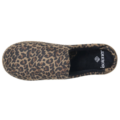 Chaussons Mules Femme | Léopard | Isotoner | 97438
